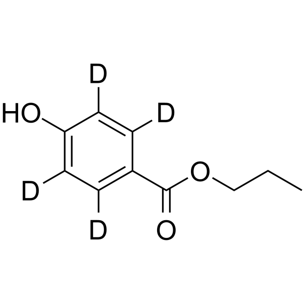 Propylparaben-d4 (propyl parahydroxybenzoate-d4; Propyl parahydroxybenzoate-d4; 